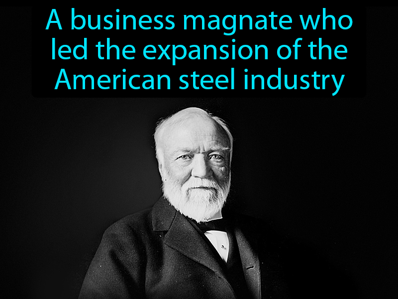 Andrew Carnegie Definition with no text