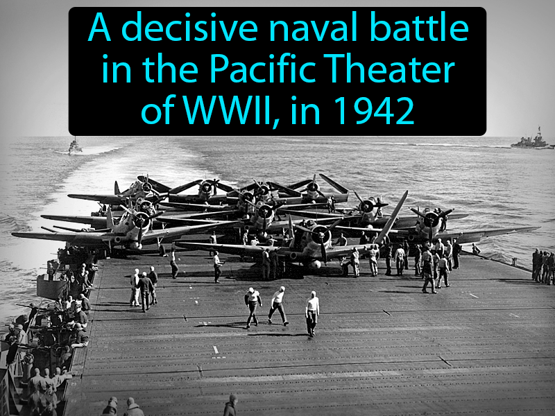 Battle Of Midway Definition with no text