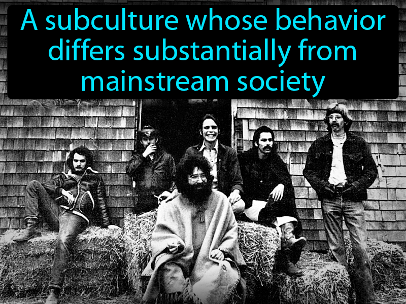 Counterculture Definition with no text