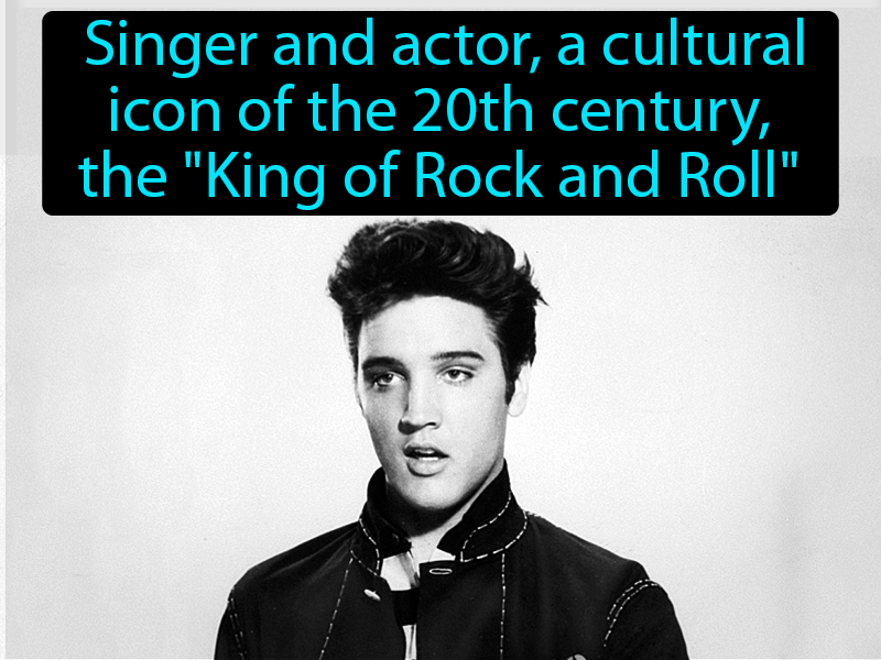 Elvis Presley Definition with no text