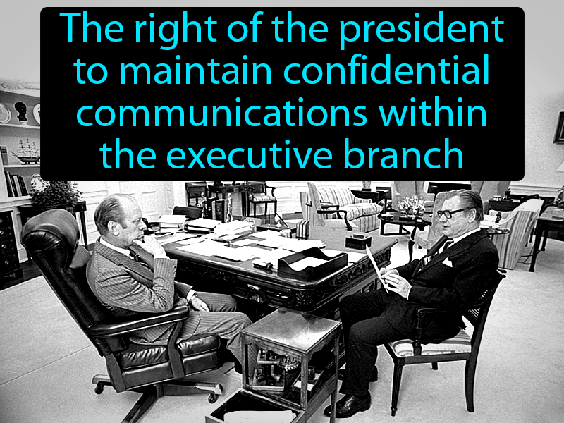 Executive Privilege Definition with no text