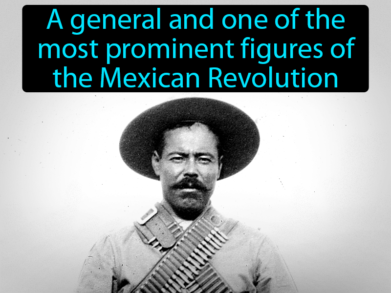 Francisco Pancho Villa Definition with no text