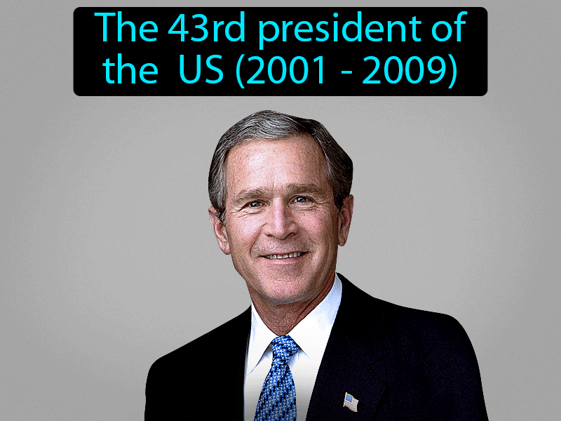 George W. Bush Definition with no text