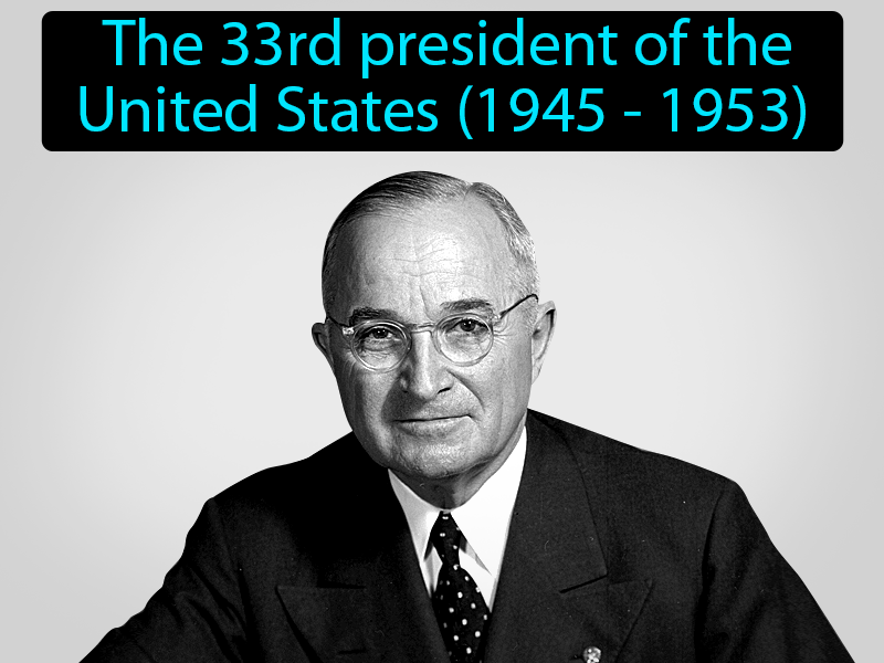 Harry S Truman Definition with no text