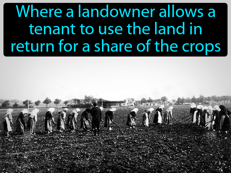 Sharecropping Definition with no text