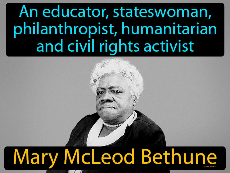 Mary McLeod Bethune Definition