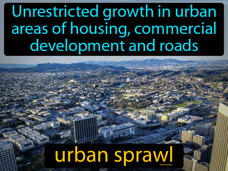 Urban Sprawl Definition