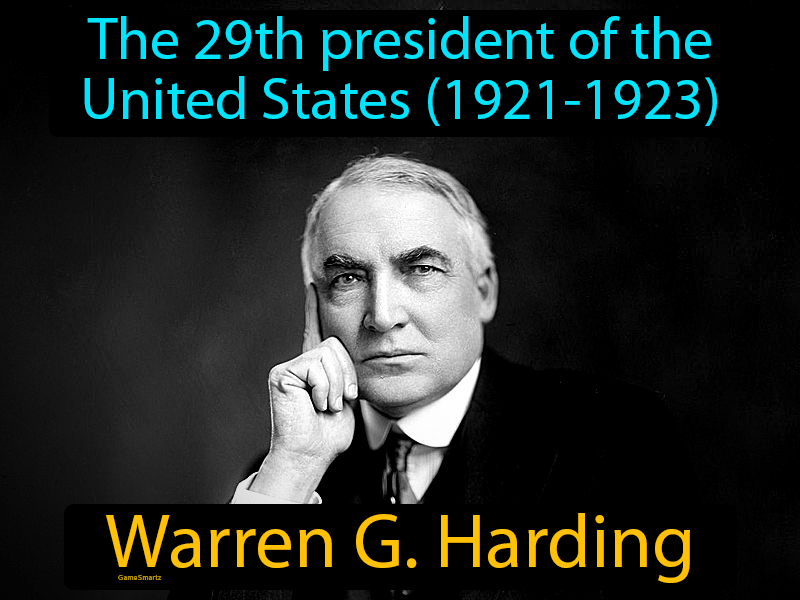Warren G Harding Definition