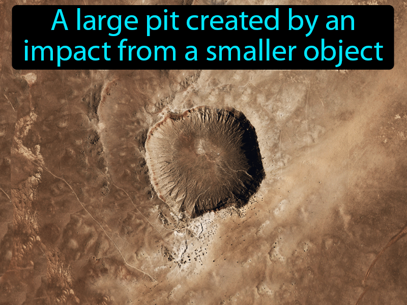 Crater Definition with no text
