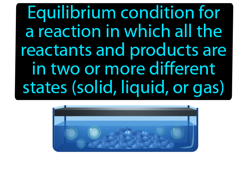 Heterogeneous Equilibrium Definition with no text
