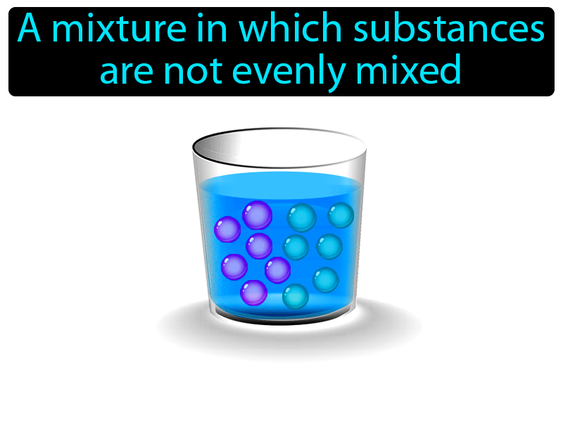 Heterogeneous Mixture Definition with no text