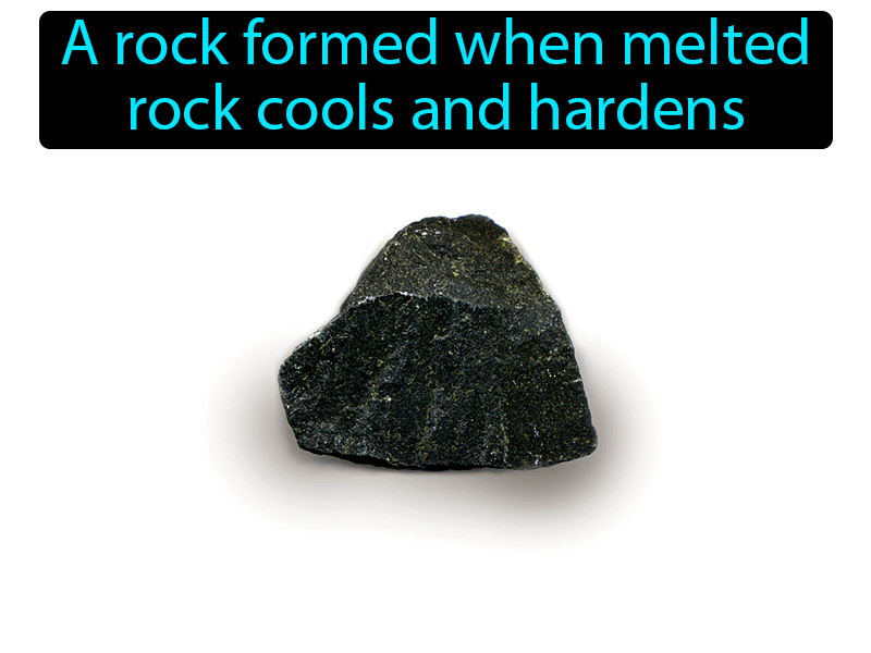 Igneous Rock Definition with no text