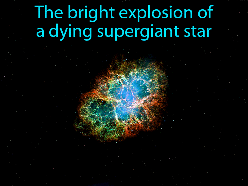 Supernova Definition with no text
