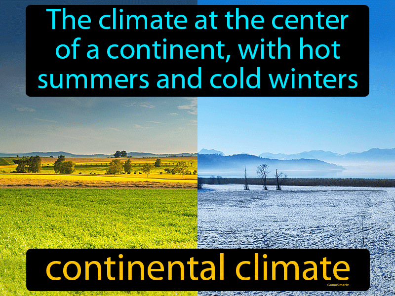 Continental Climate Definition