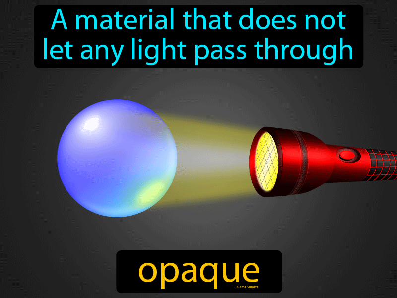 Opaque Definition