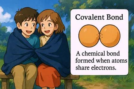 covalent bond Simple Definition