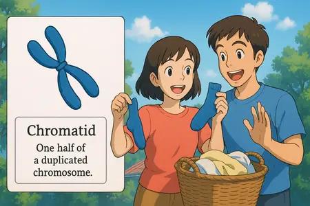 chromatid Simple Definition