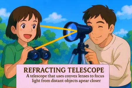 refracting telescope Simple Definition