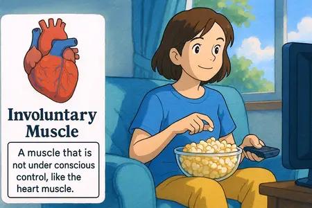 involuntary muscle Simple Definition