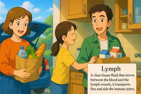 lymph Simple Definition