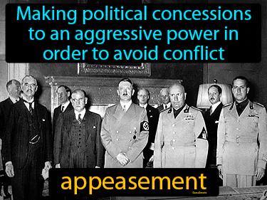 appeasement Simple Definition