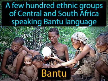Bantu Simple Definition