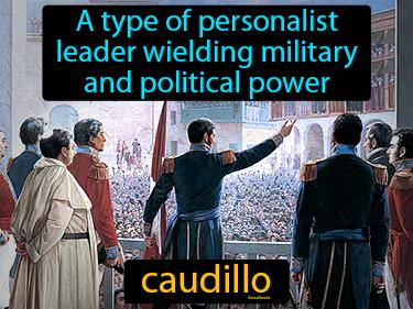 caudillo Simple Definition