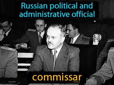 commissar Simple Definition