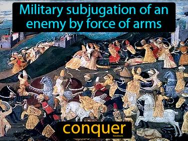 conquer Simple Definition