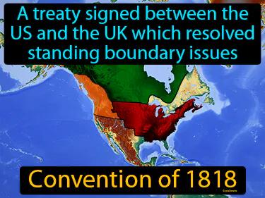 Convention of 1818 Simple Definition