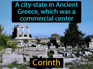 Corinth Simple Definition