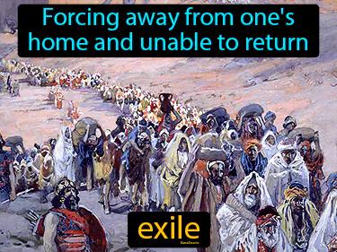 exile Simple Definition