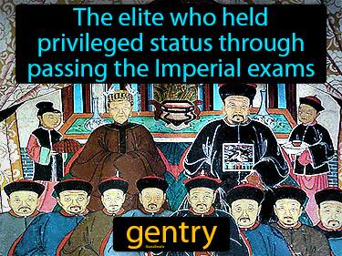 gentry Simple Definition
