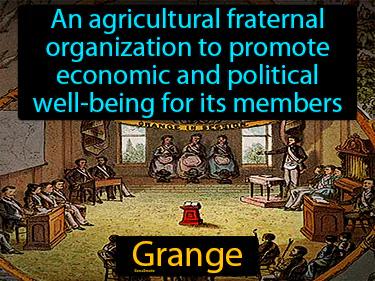 Grange Simple Definition