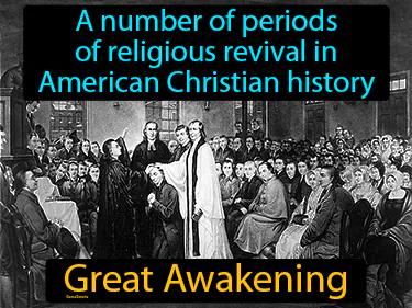 Great Awakening Simple Definition