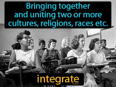 integrate Simple Definition