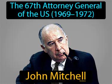 John Mitchell Simple Definition