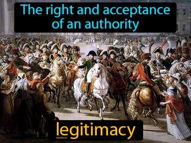 legitimacy Simple Definition
