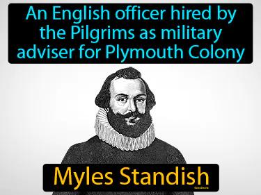 Miles Standish Simple Definition