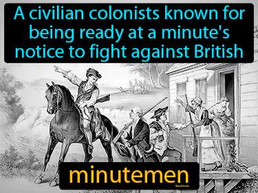 minutemen Simple Definition