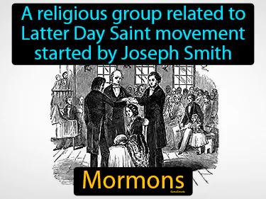 Mormons Simple Definition