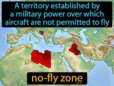 no-fly zone Simple Definition