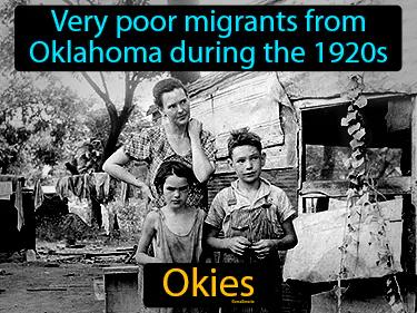 Okies Simple Definition