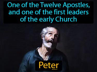 Peter Simple Definition