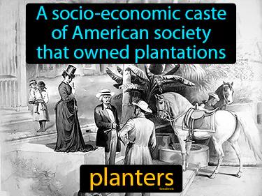 planters Simple Definition