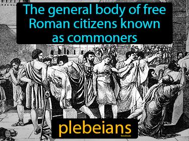 plebeians Simple Definition