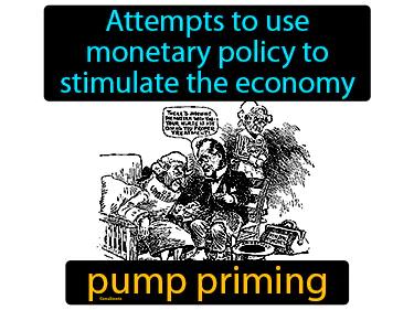 pump priming Simple Definition