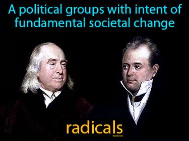 radicals Simple Definition