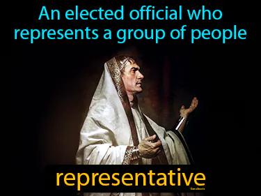 representative Simple Definition