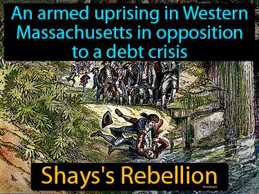 Shayss Rebellion Simple Definition